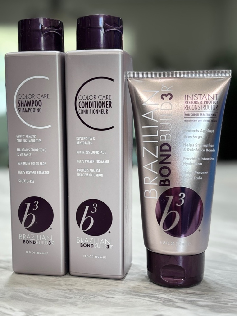 Brazilian Bond Build3r: Set of x3; Shampoo, Conditioner and Reconstructor